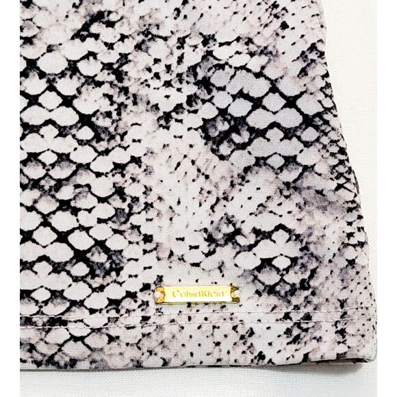 Calvin Klein Sleeveless Top Snake Print Size M - Picture 2 of 6